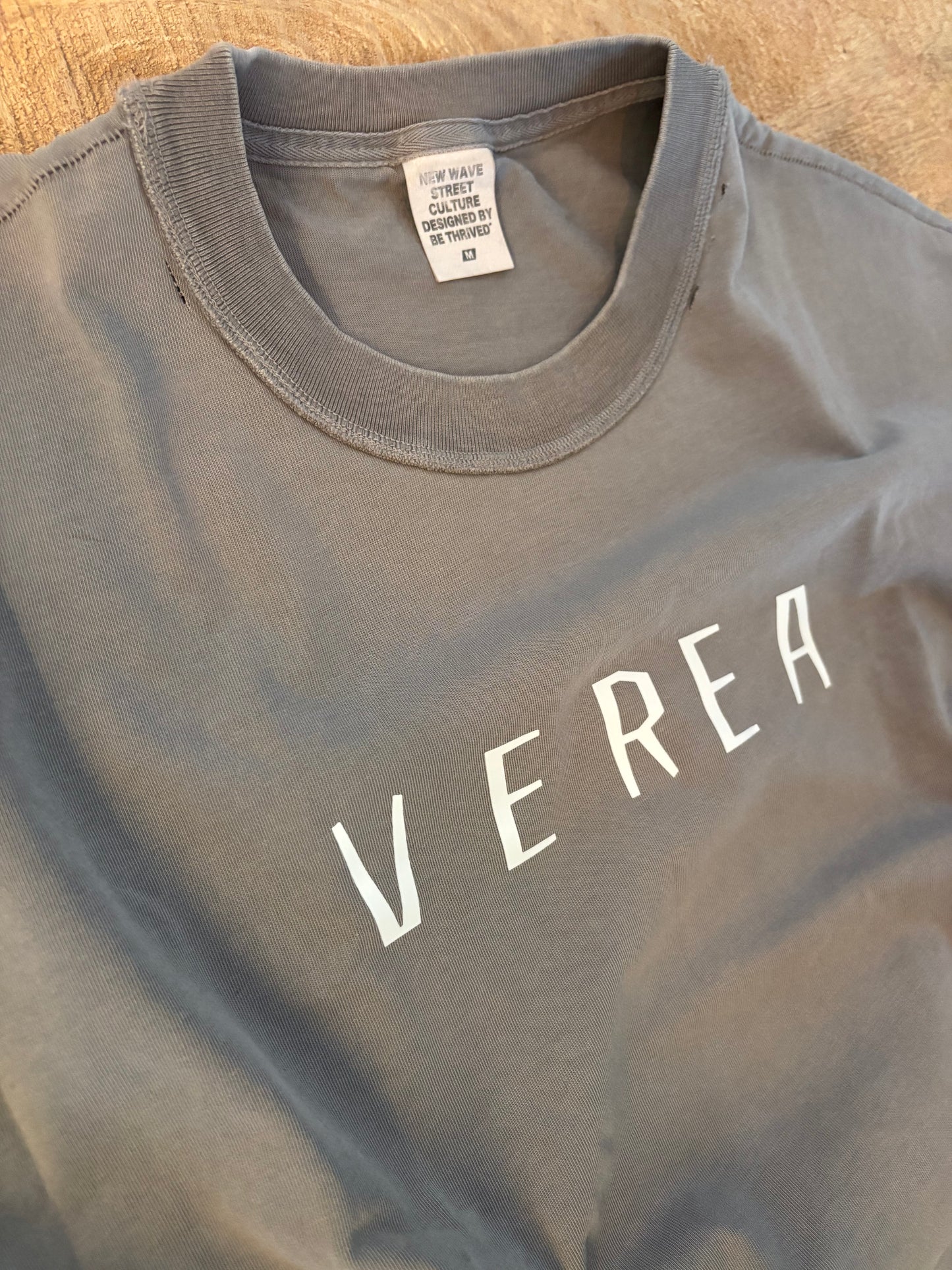 Camiseta sin mangas gris