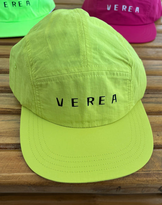 Gorra 5 paneles amarilla