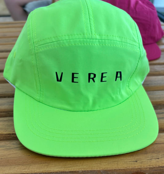 Gorra 5 paneles verde