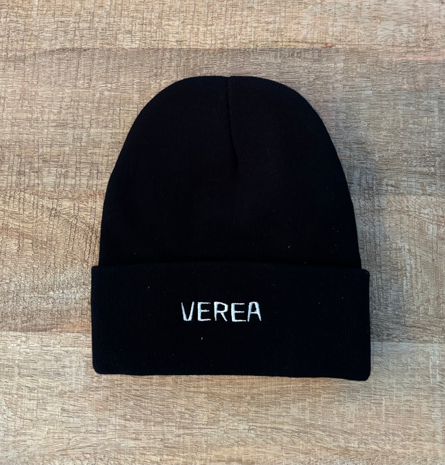 Gorro de lana negro