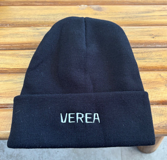 Gorro de lana negro